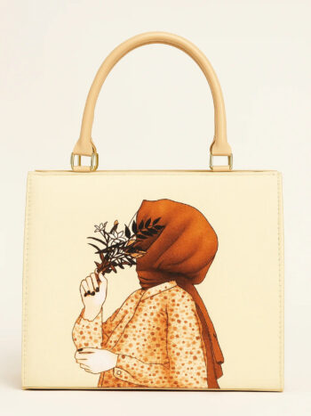 Modest Muse Printed Tote Bag